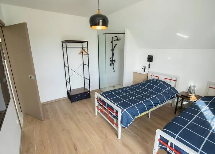 8 Pers, Jacuzzi & Sauna 别墅 Andolsheim